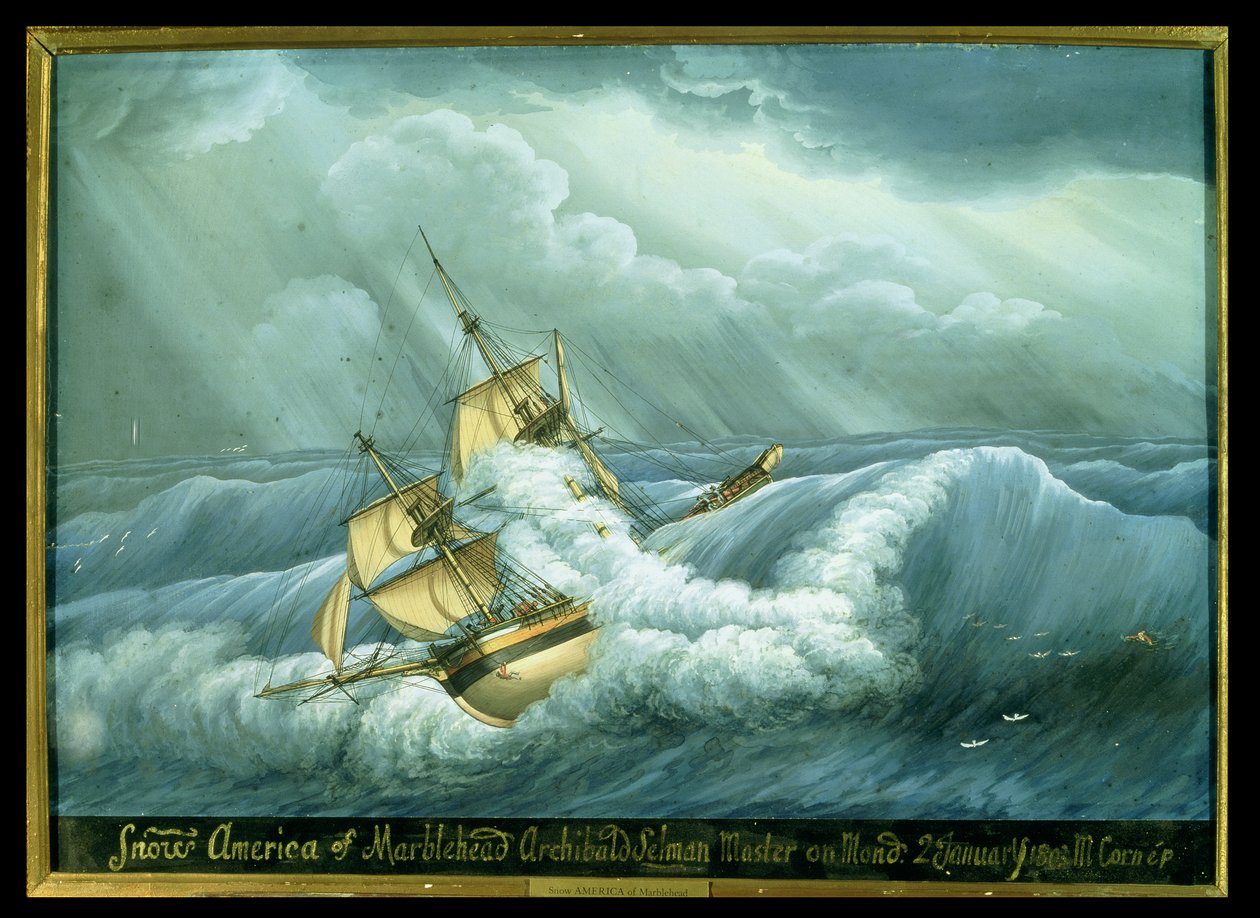 "America of Marblehead od Michele Felice Corne