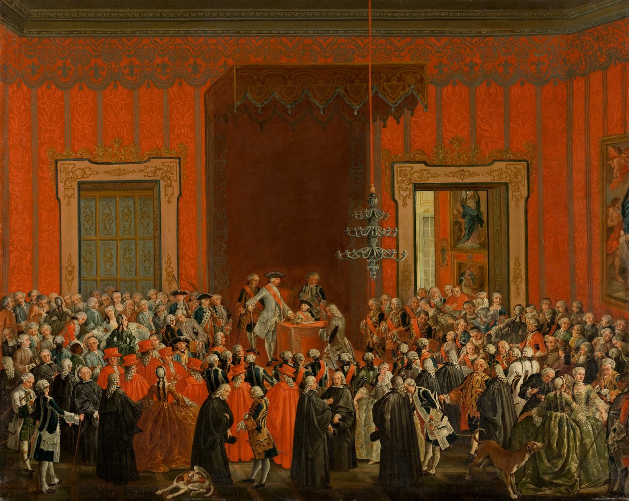 Španělština: Carlos III. se vzdává neapolské koruny od Michele Foschini