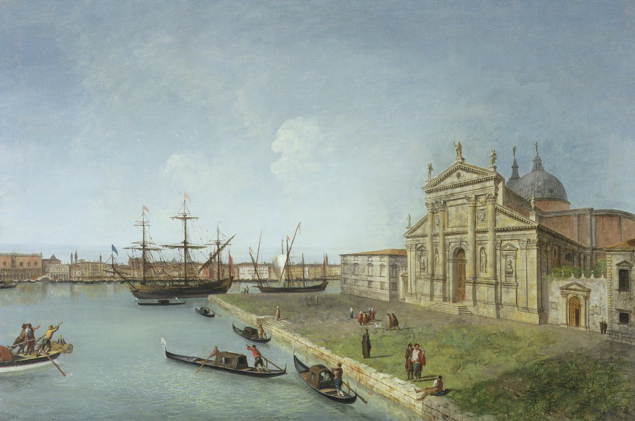 Bacino di San Marco ze San Giorgio Maggiore od Michele Marieschi