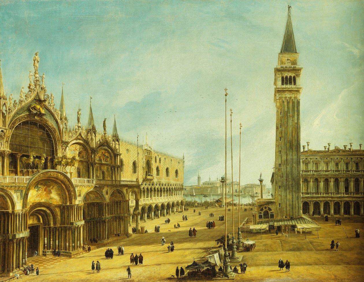 Piazza San Marco, Benátky, od Michele Marieschi