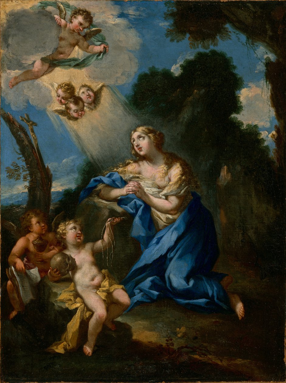 Kajícná Magdaléna od Michele Rocca