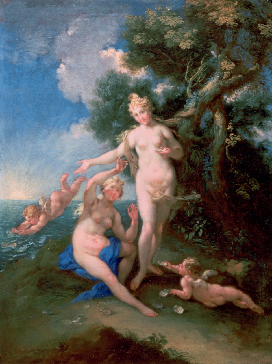 Venuše, c1700-1751 od Michele Rocca