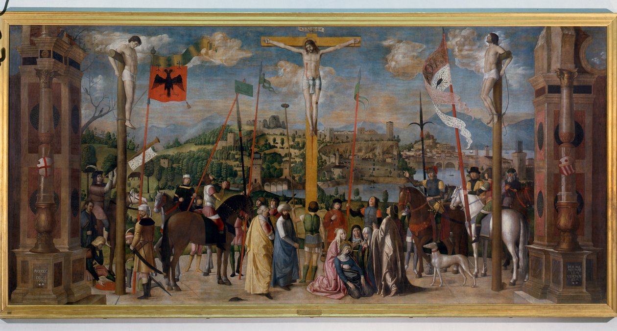 Ukřižování, 1501 od Michelle da Verona