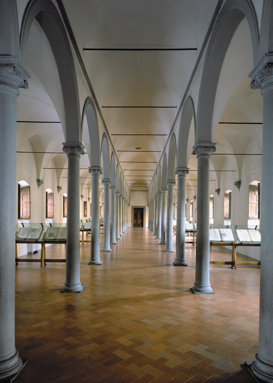 Knihovna, 1441 od Michelozzo di Bartolommeo