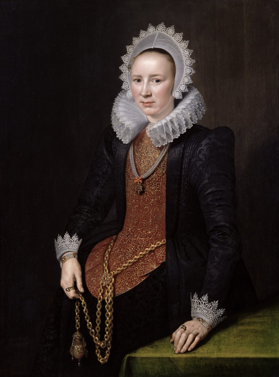 Portrét dámy ve věku 29, 1615 od Michiel Jansz van Miereveld