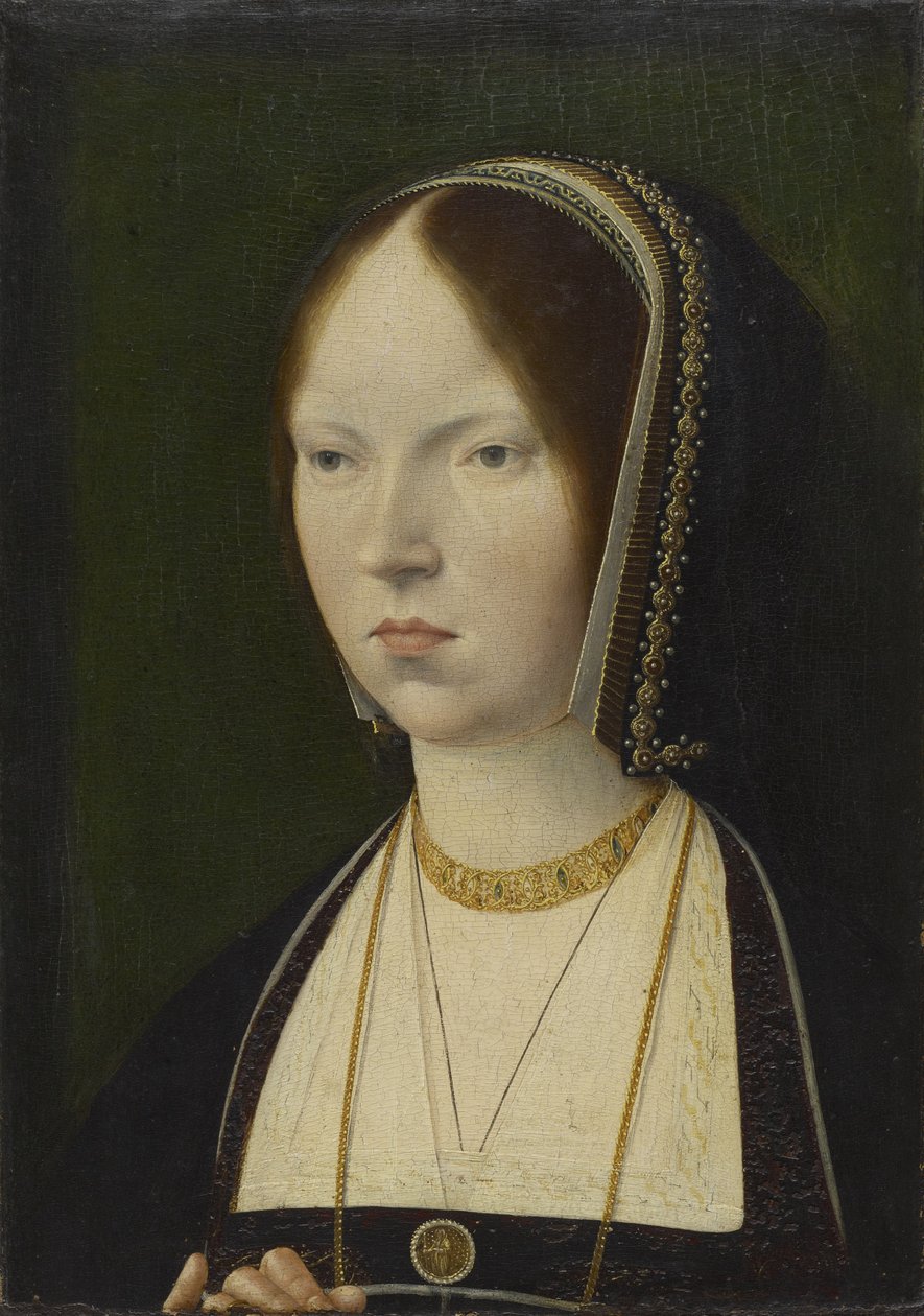 Žena, tradičně identifikovaná jako Isabela la Católica z Kastilie, kolem 1492-97 od Michiel Sittow