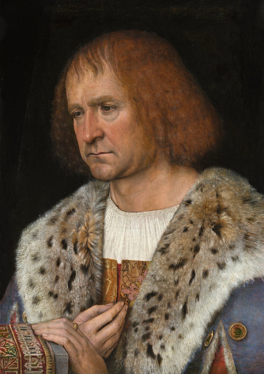 Portrét Diega de Guevary, 1515-18 od Michiel Sittow