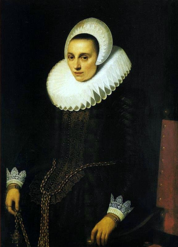 Portrét nizozemské šlechtičny od Michiel Jansz van Mierevelt