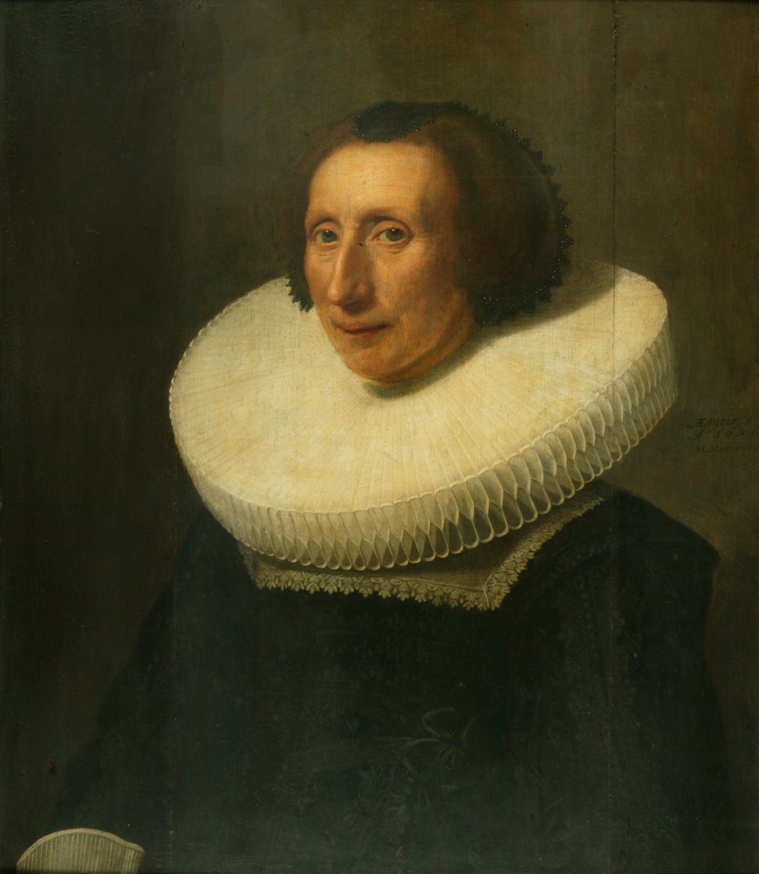 Portrét dámy, 58 let od Michiel Jansz. van Miereveld