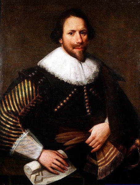 Portrét vojenského architekta (olej na plátně) od Michiel Jansz. van Miereveld