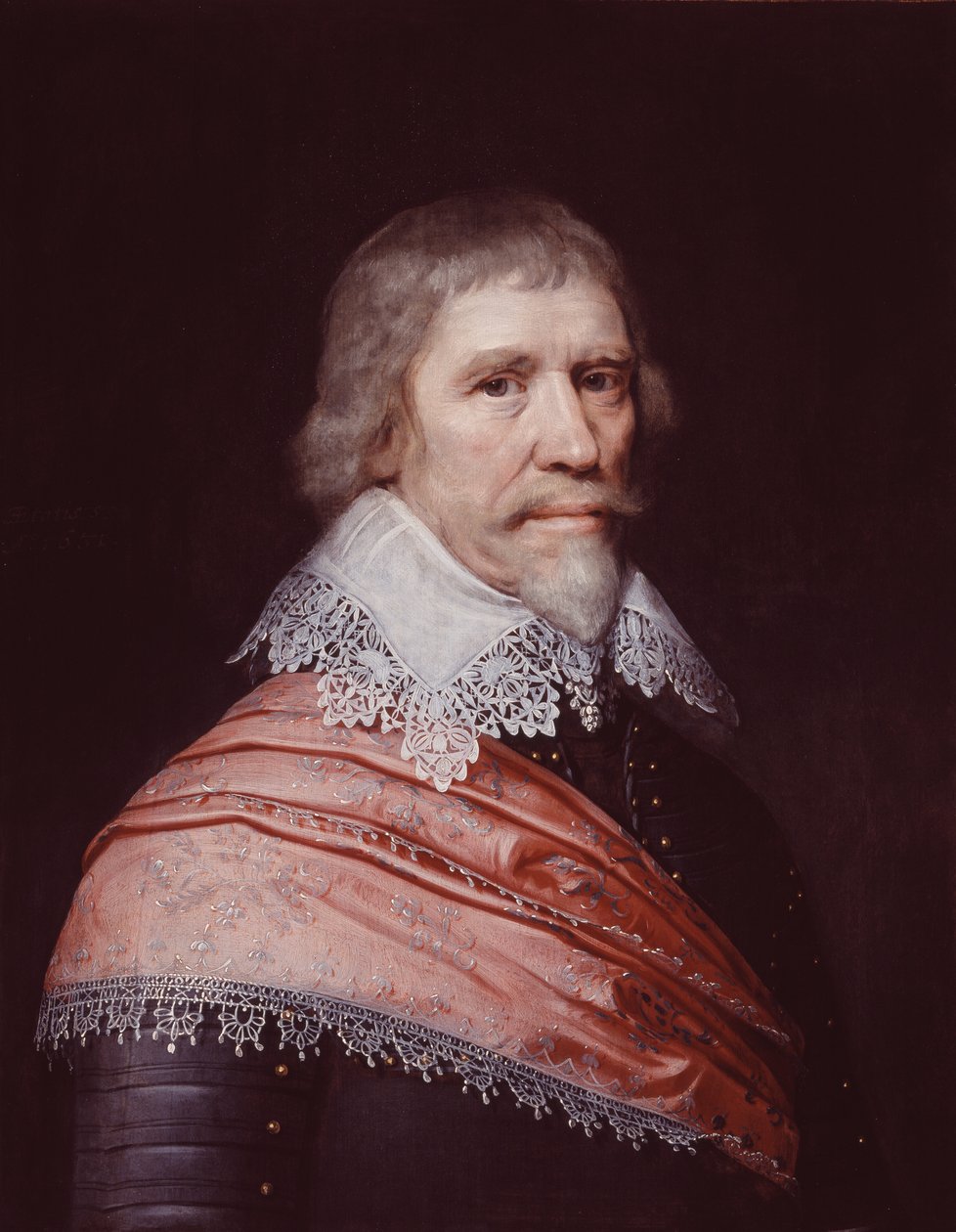 Sir Edward Cecil, první vikomt Wimbledon, 1631 od Michiel Jansz. van Miereveld