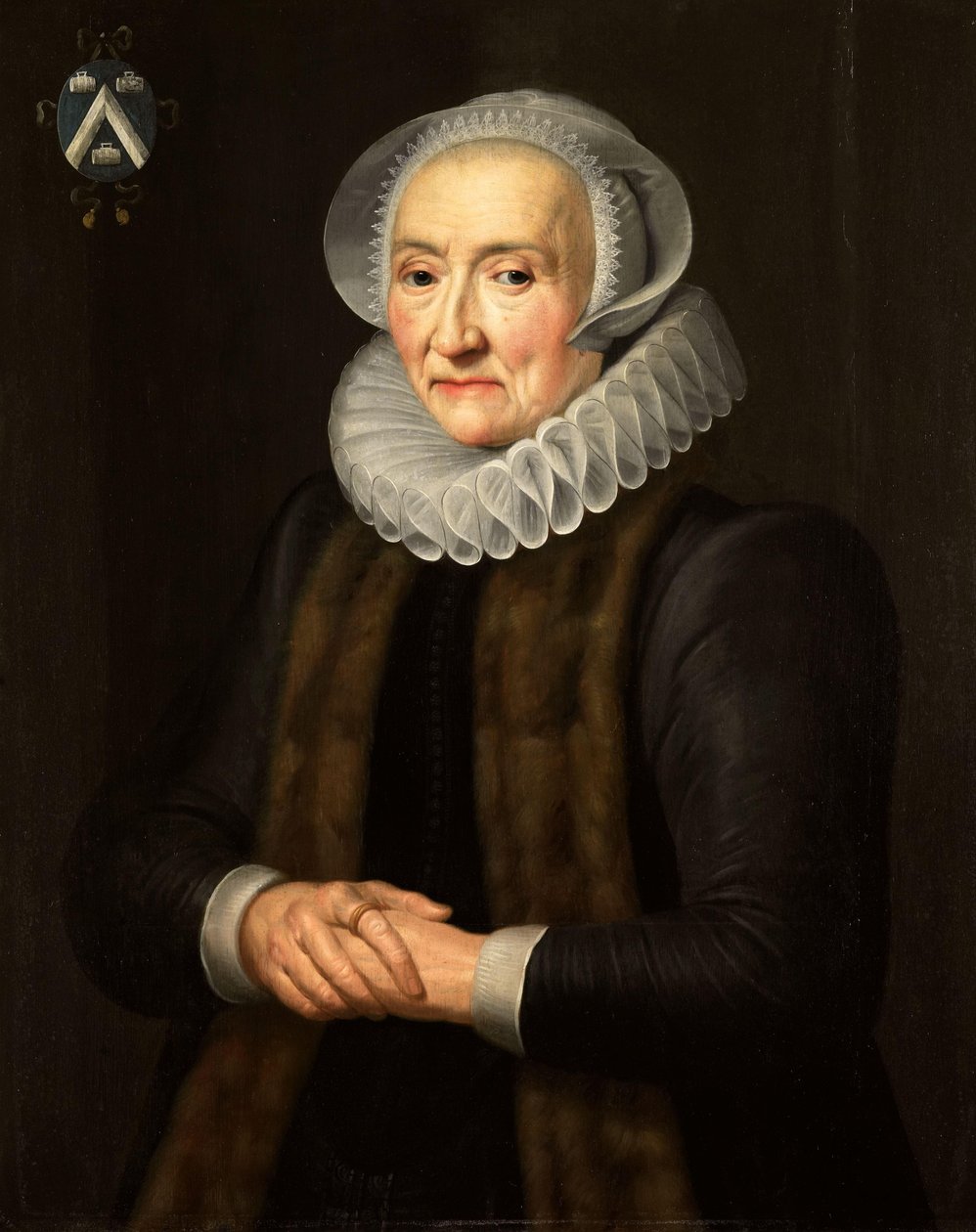 Portrét světla van der Laen (1888-1998) od Michiel Jansz van Mierevelt (copy after)