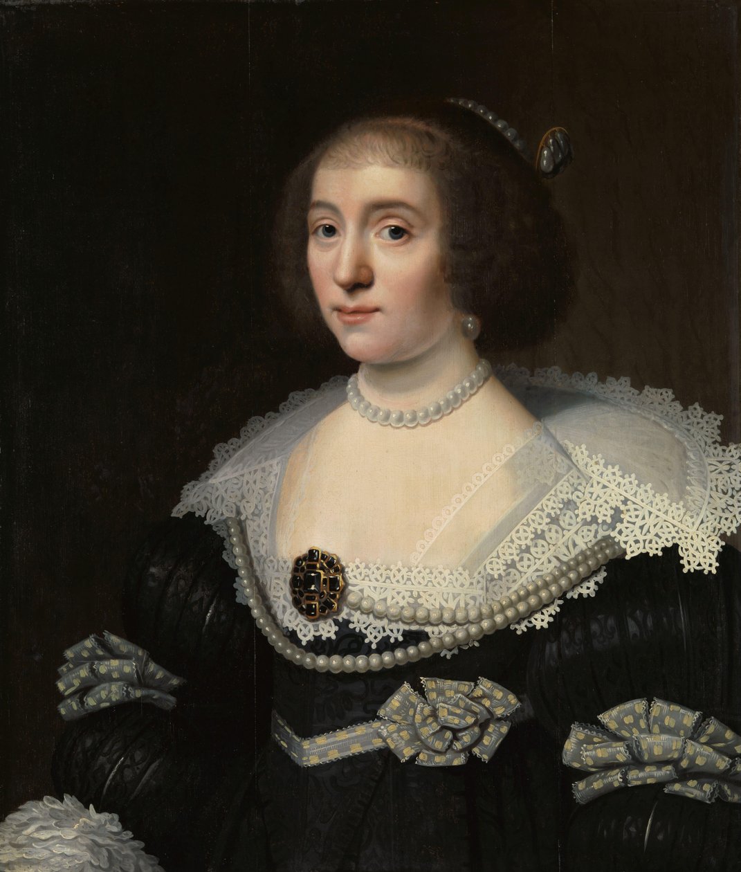 Portrét Amálie van Solmsové (1602–1675) od Michiel Jansz van Mierevelt (copy after)