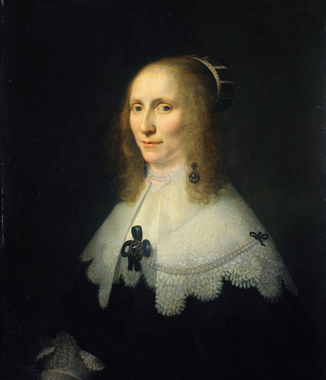 Portrét Cornelie Tedingh van Berckhout (1614-80) od Michiel Jansz van Mierevelt (copy after)