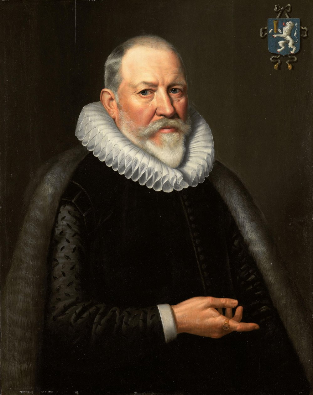Portrét Maerten Ruychaver (1545-1626) od Michiel Jansz van Mierevelt (copy after)