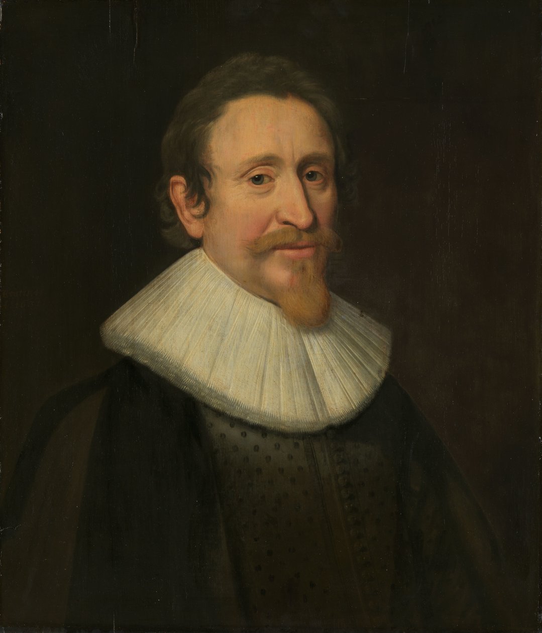 Portrét Huga Grotia (1583-1645) od Michiel Jansz van Mierevelt (workshop of)