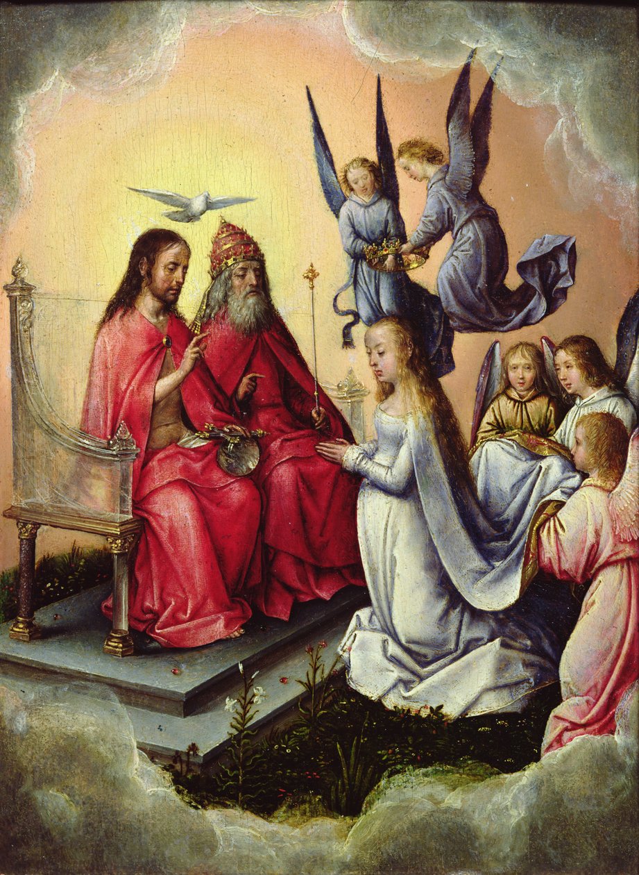 Korunovace Panny Marie od Michiel Sittow