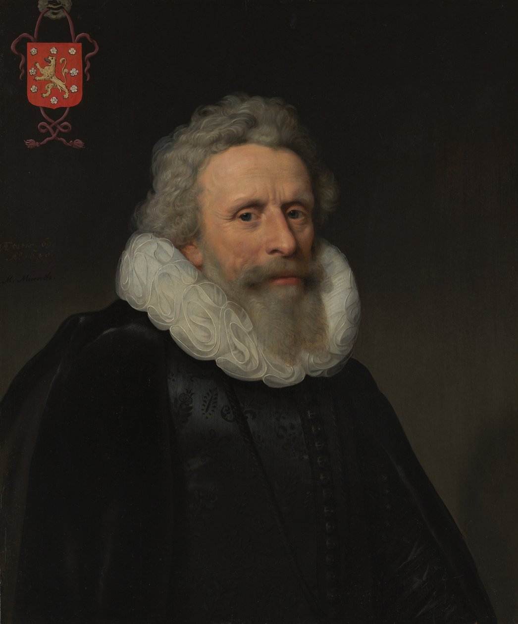 Jacob van Dalen 1570-1644, zvaný Vallensis, 1640. od Michiel Jansz van Mierevelt