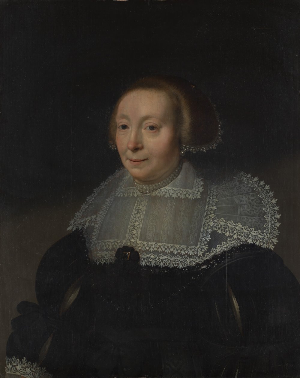 Portrét ženy s krajkovým límcem, ca. 1632-35. od Michiel Jansz van Mierevelt