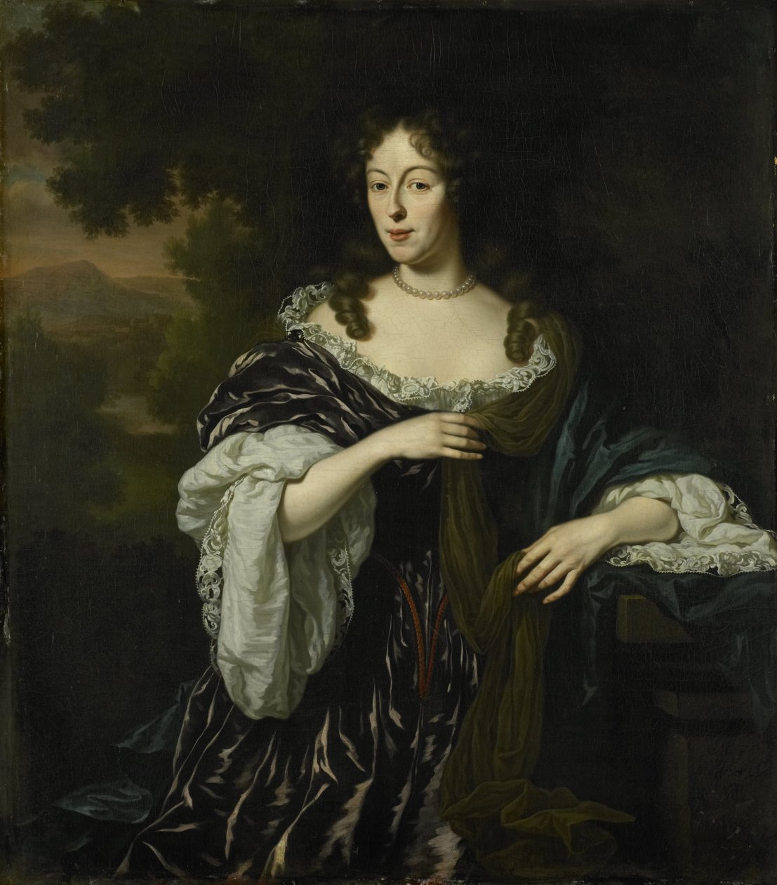Portrét Marie Schaepové, manželky Hendricka Bickera od Michiel van Musscher