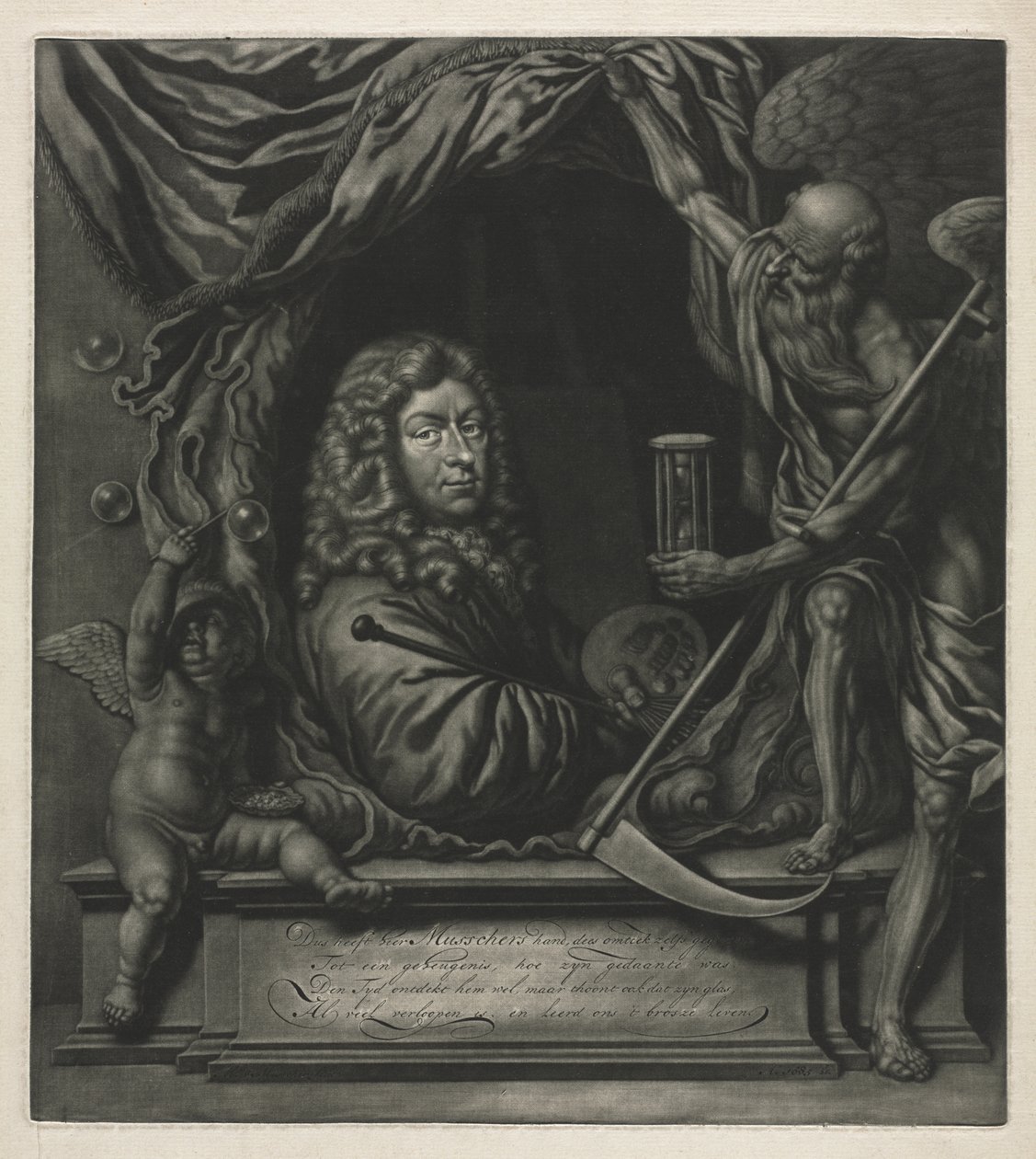 Autoportrét od Michiel van Musscher
