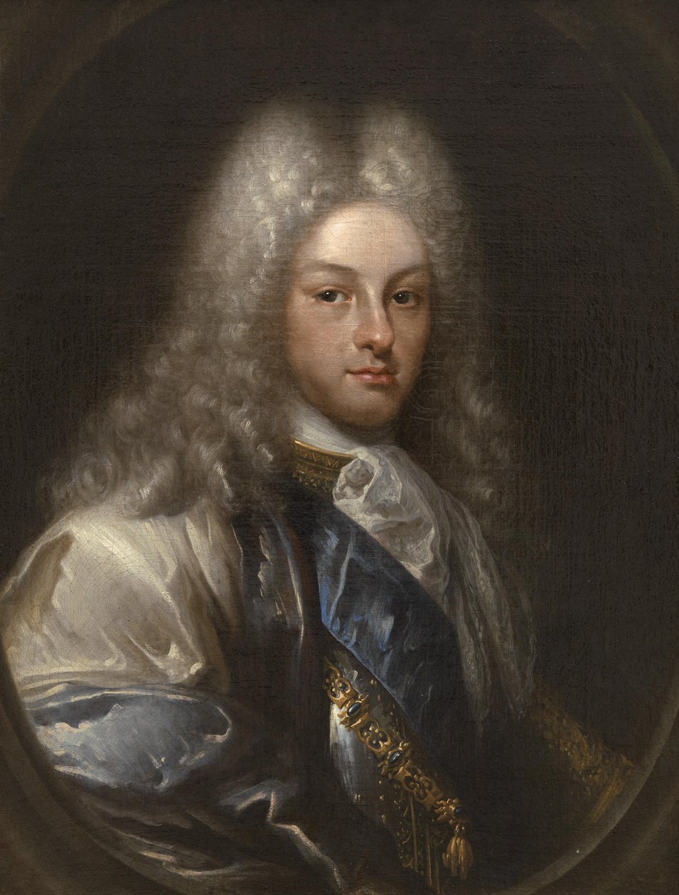Felipe V Španělska od Miguel Jacinto Meléndez