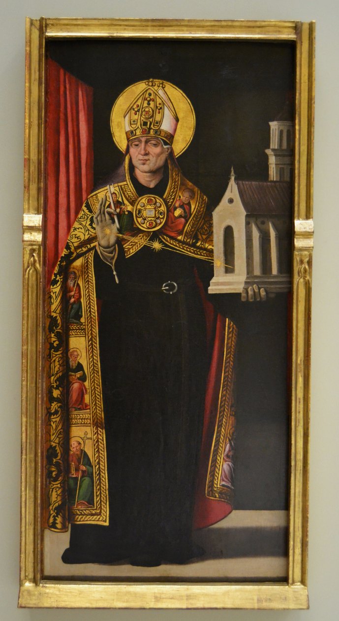 Svatý Augustin od Miguel del Prado