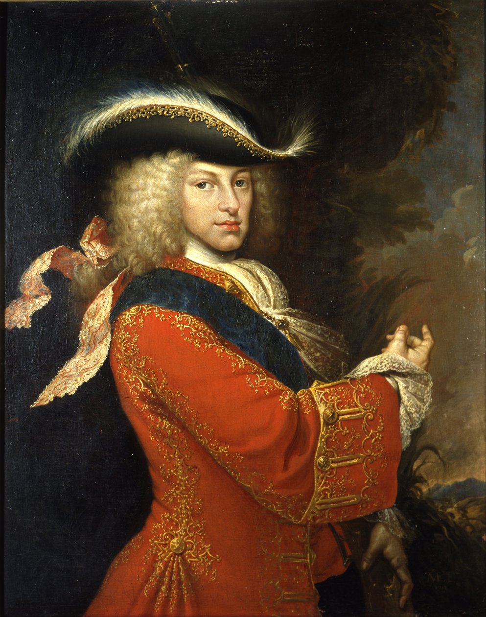 Philip V, španělský král, v loveckém obleku od Miguel Jacinto Meléndez