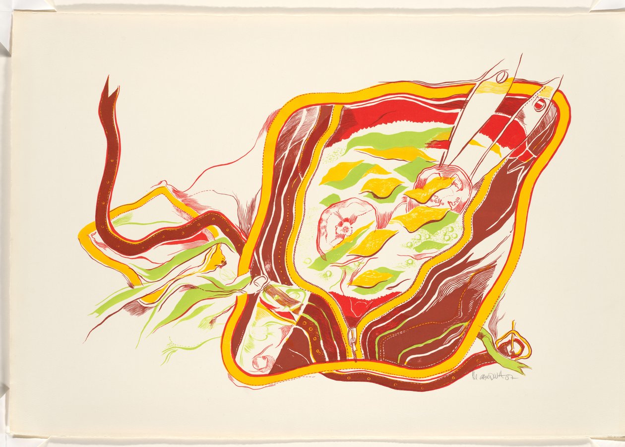 Řádek od Miguel Ángel Cárdenas (signed by artist)