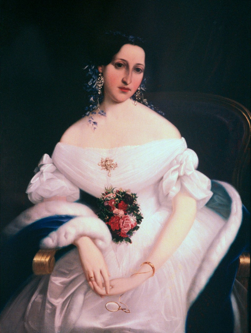 Luisa Pesjak, c1835 od Mihael Stroj