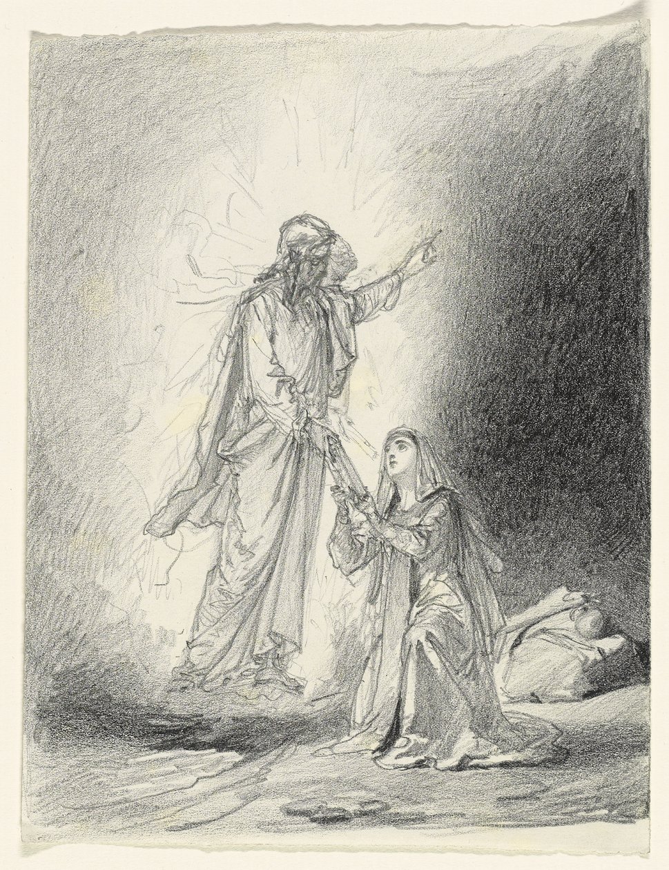 Nedotýkej se mě; Noli me tangere od Mihaly von Zichy