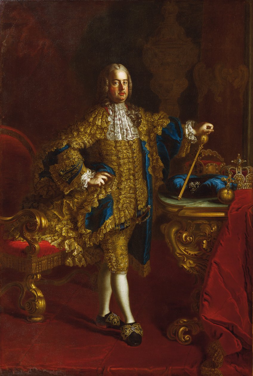 Portrét císaře Františka I. Rakouského 1708-1765, mezi 1745 a 1765. od Mijtens