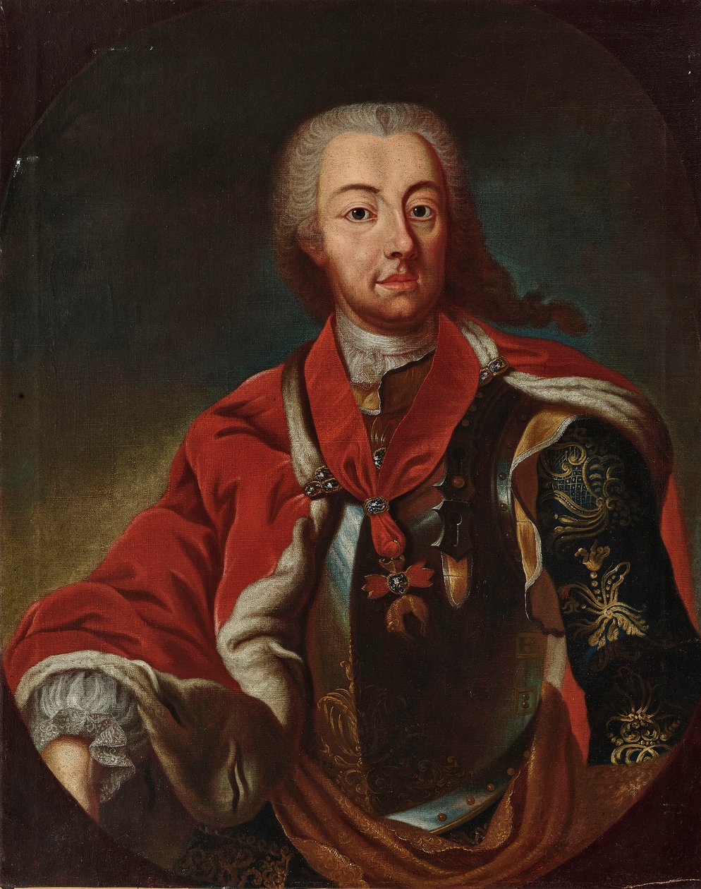 Portrét prince Charlese Alexandra Lotrinského 1712-1780. od Mijtens
