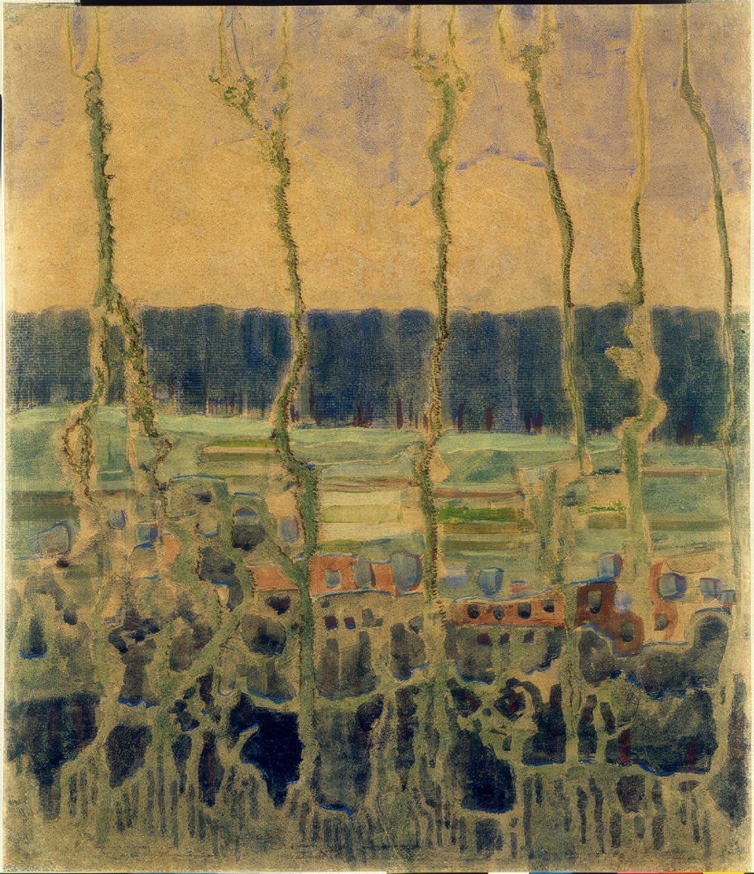 Léto (I) od Mikalojus Ciurlionis