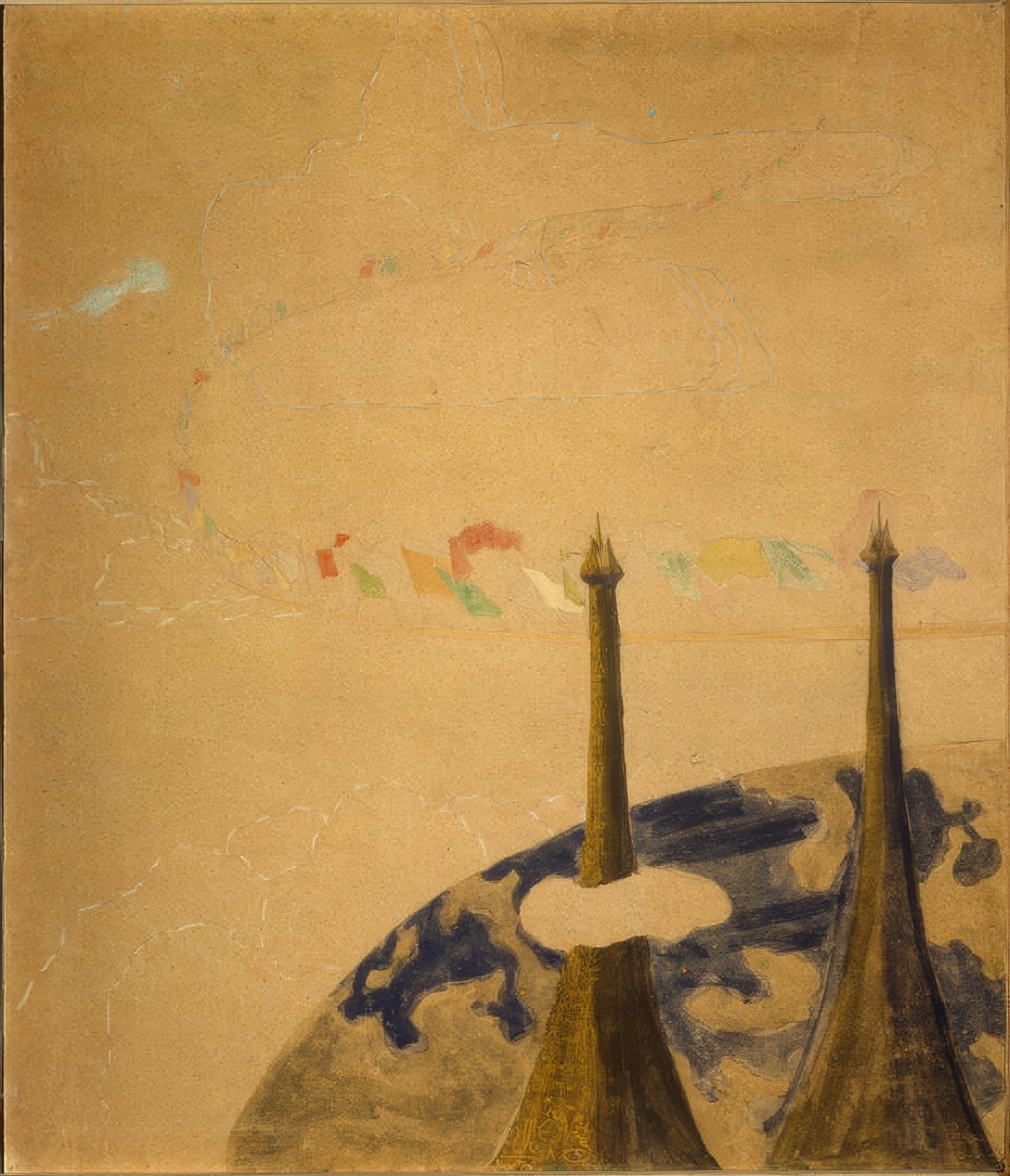 Finále (Sonáty II) od Mikalojus Konstantinas Čiurlionis