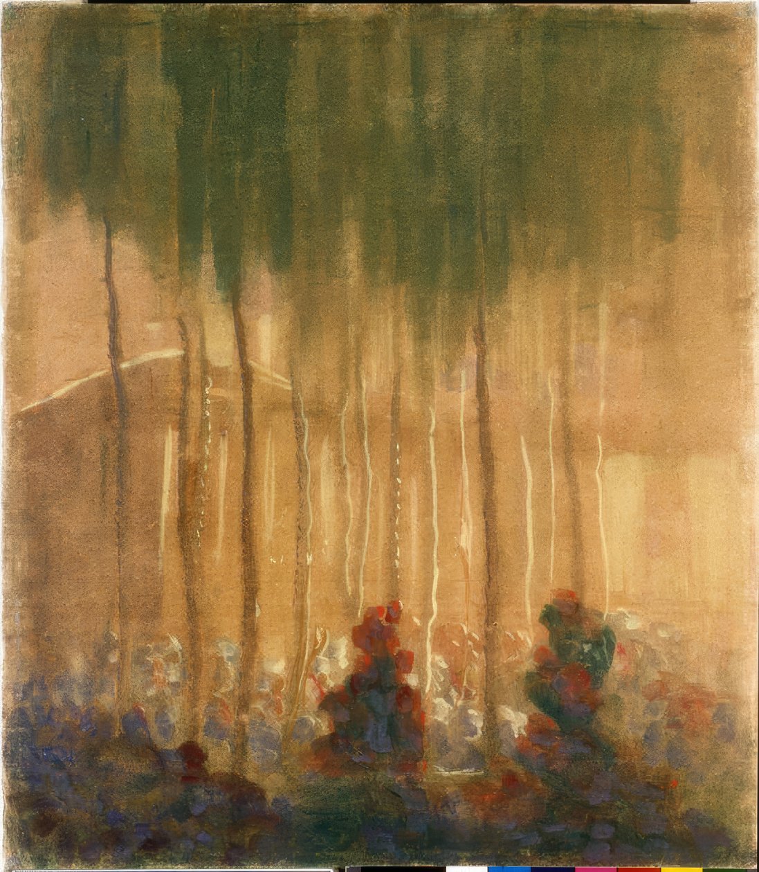 Léto (III) od Mikalojus Konstantinas Čiurlionis