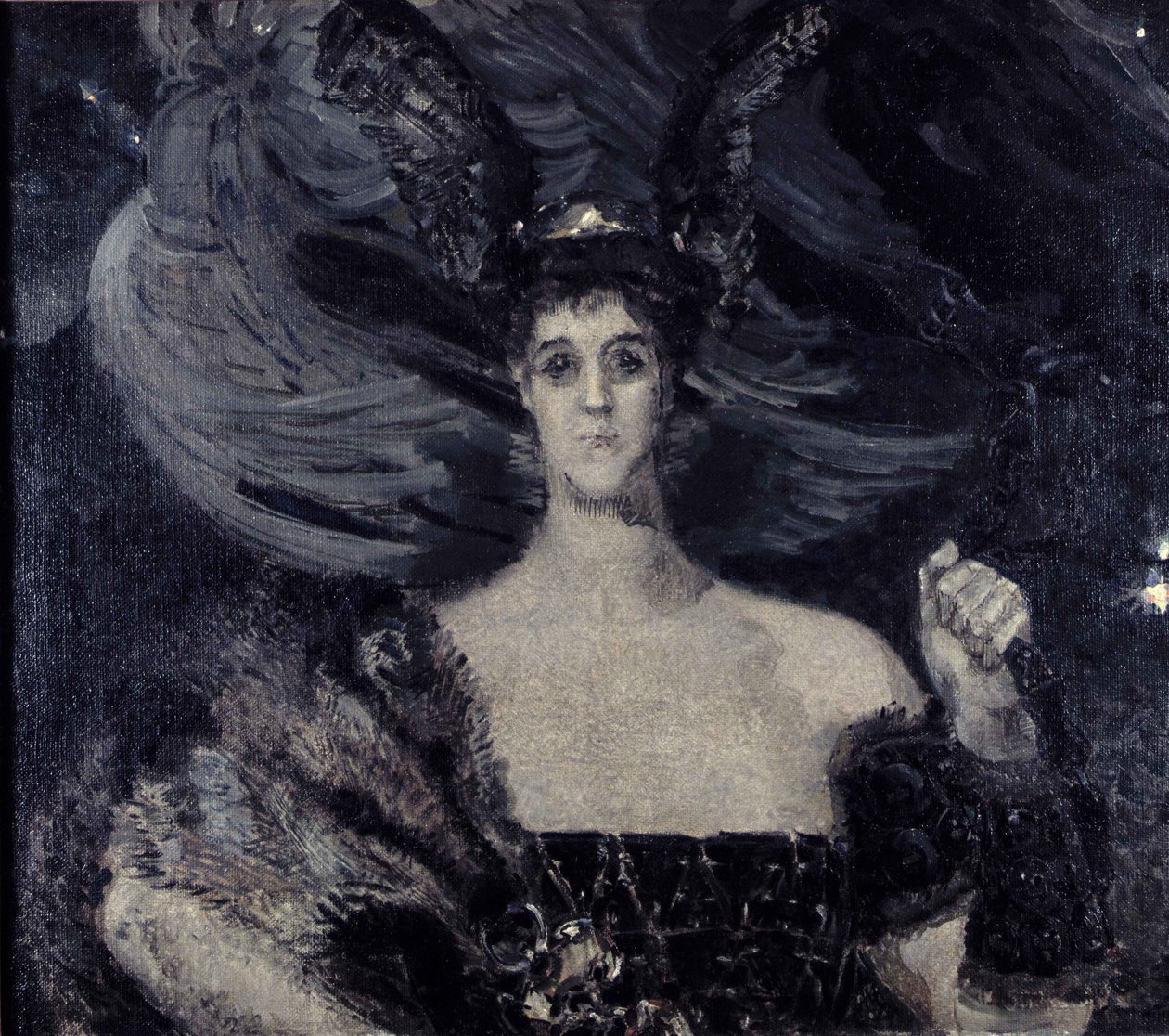 Valkýra, 1899 od Mikhail Aleksandrovich Vrubel