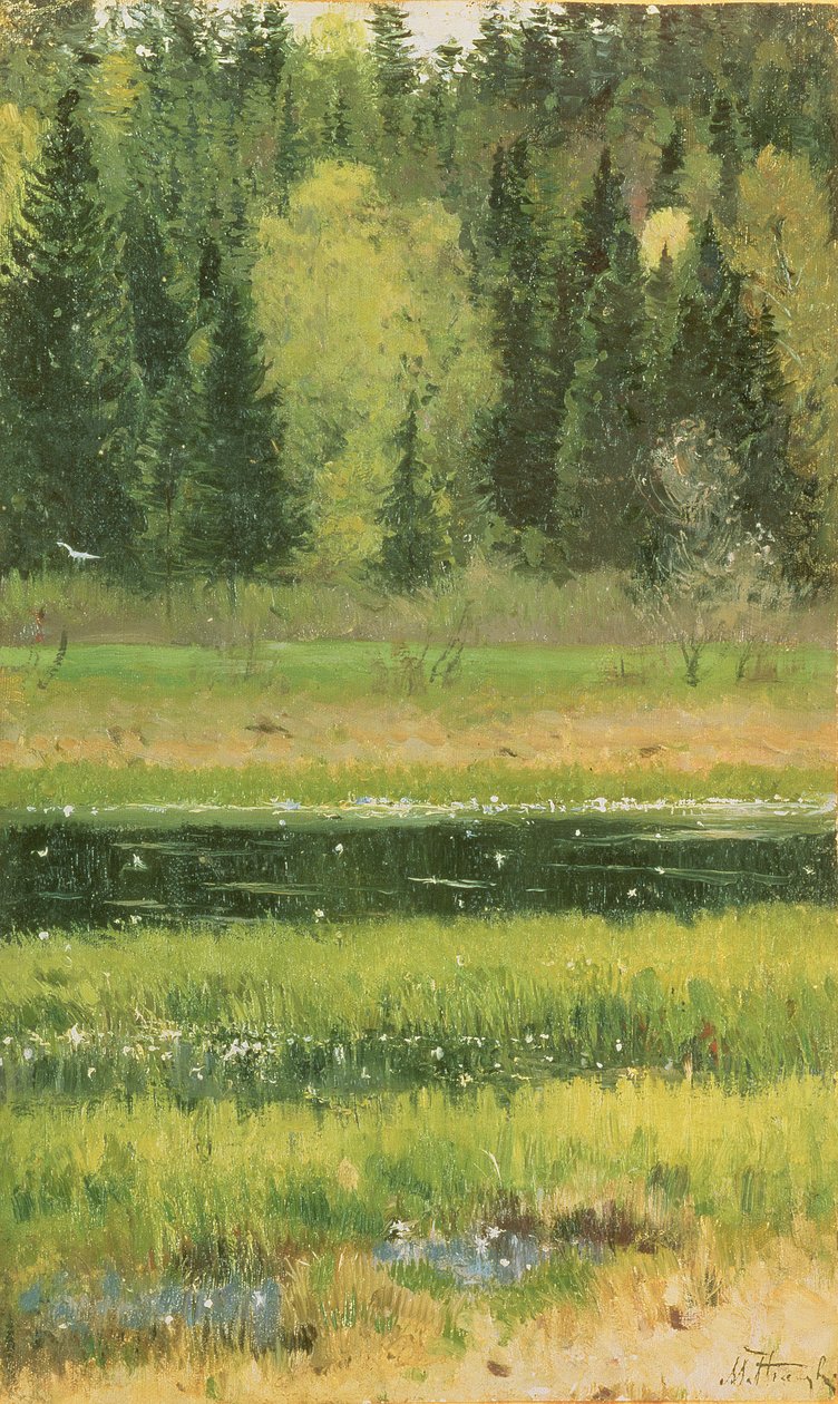 Krajina, 1890 od Mikhail Vasilievich Nesterov