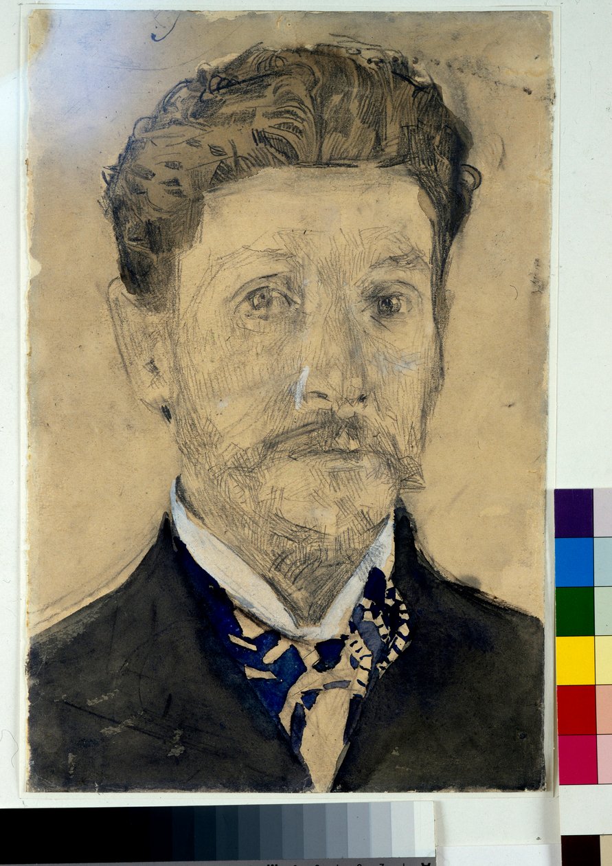 Autoportrét – dílo Michaila Alexandroviče Vrubela (Vroubel) (1856-1910) od Mikhail Aleksandrovich Vrubel