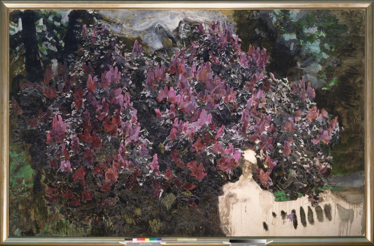 Šeříky (šeříky) - obraz Michaila Alexandroviče Vrubela (Vrubel) (1856-1910), olej na plátně od Mikhail Aleksandrovich Vrubel