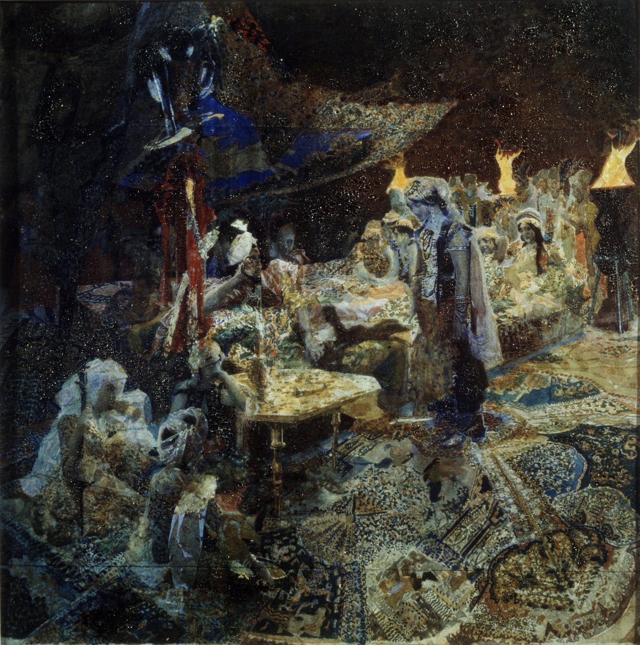Orientální pohádka od Mikhail Aleksandrovich Vrubel