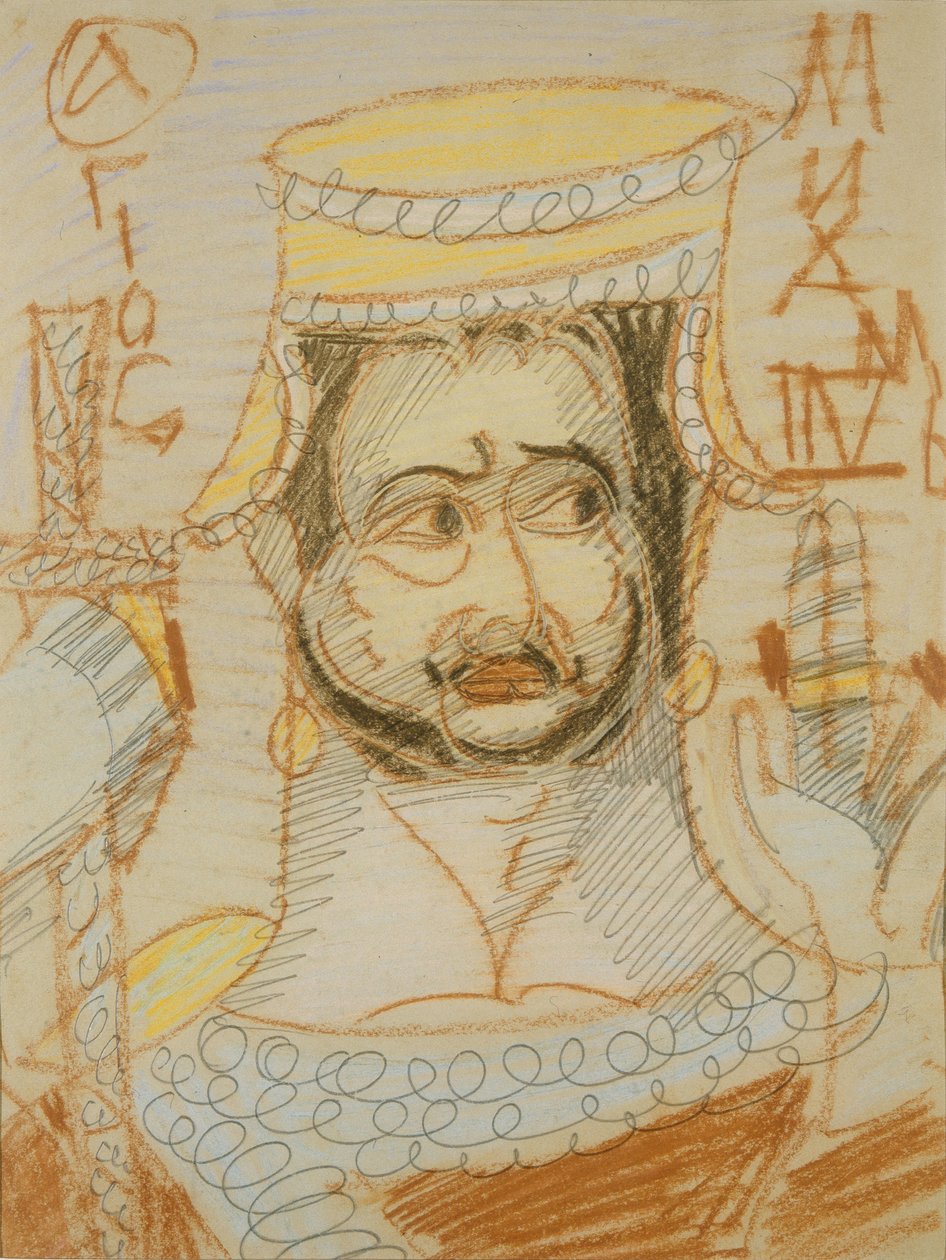 Svatý Michael archanděl od Mikhail Aleksandrovich Vrubel