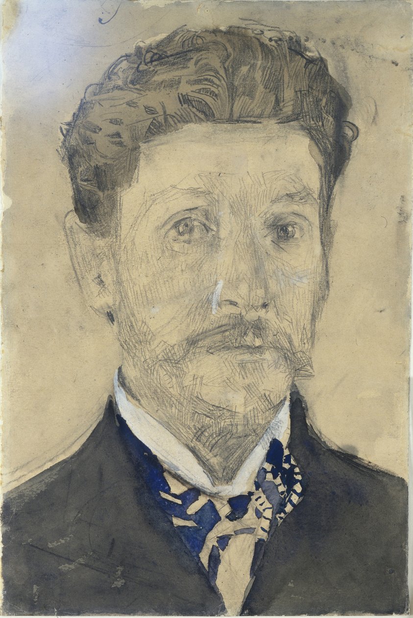 Autoportrét, 1904-1905 od Mikhail Aleksandrovich Vrubel