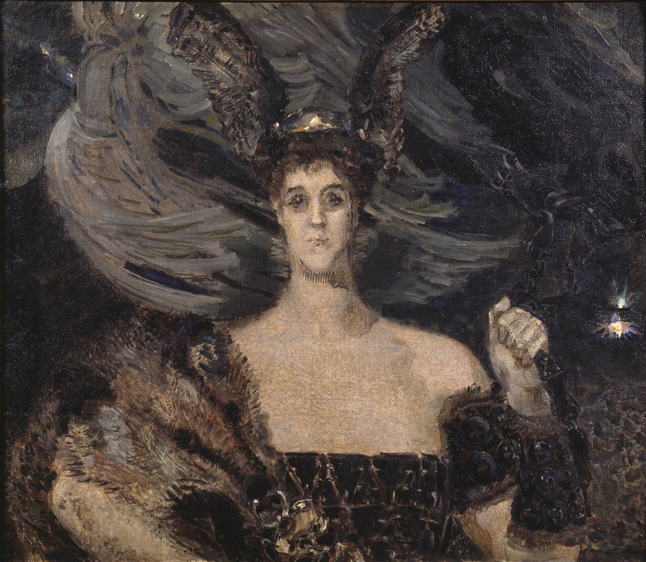 Valkýra. Portrét umělkyně a patronky hraběnky Marie Tenishevové 1867-1928, 1899 od Mikhail Aleksandrovich Vrubel
