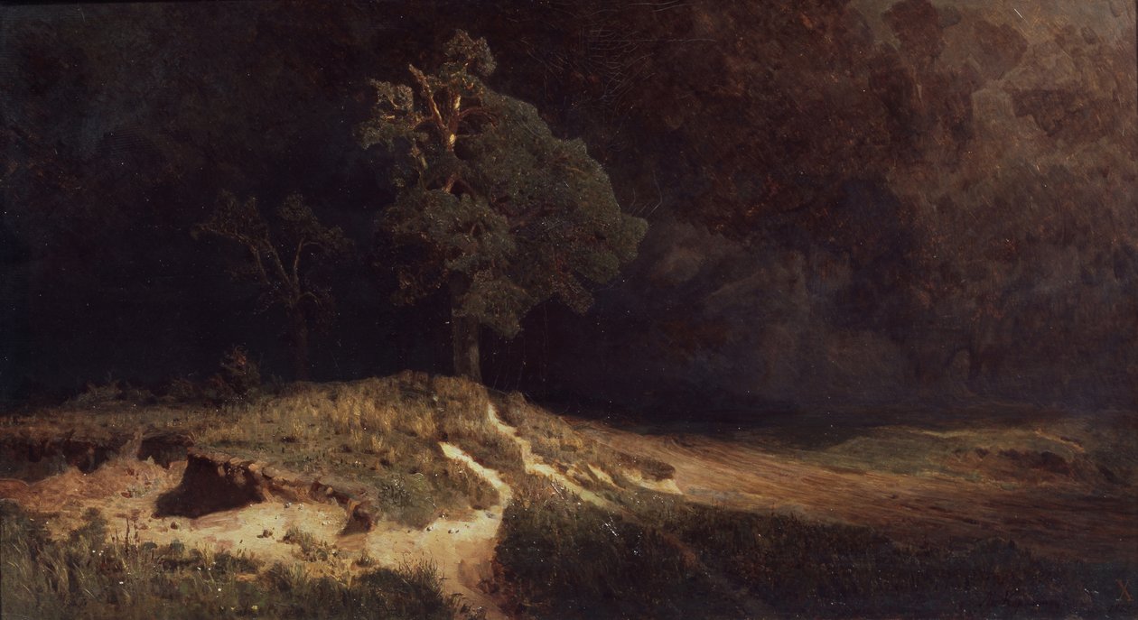 Před bouří, 1882 od Mikhail Alexandrovich Karyakin
