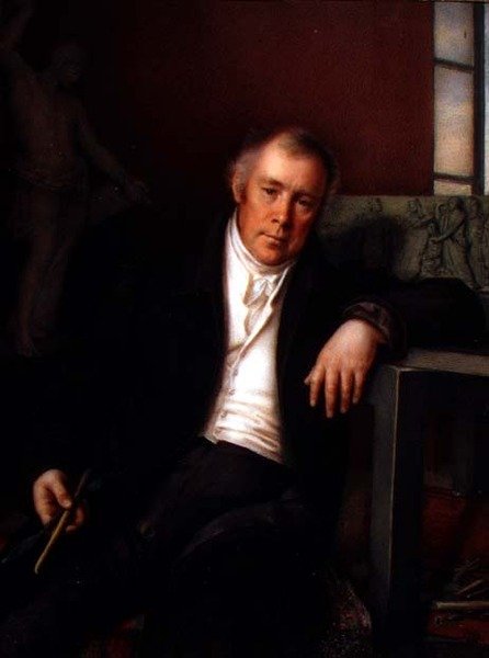 Portrét Vasilije Ivanoviče Demut-Malinovského (1779-1846) 1830 (akvarel a kvaš na papíře) od Mikhail Ivanovich Terebenev