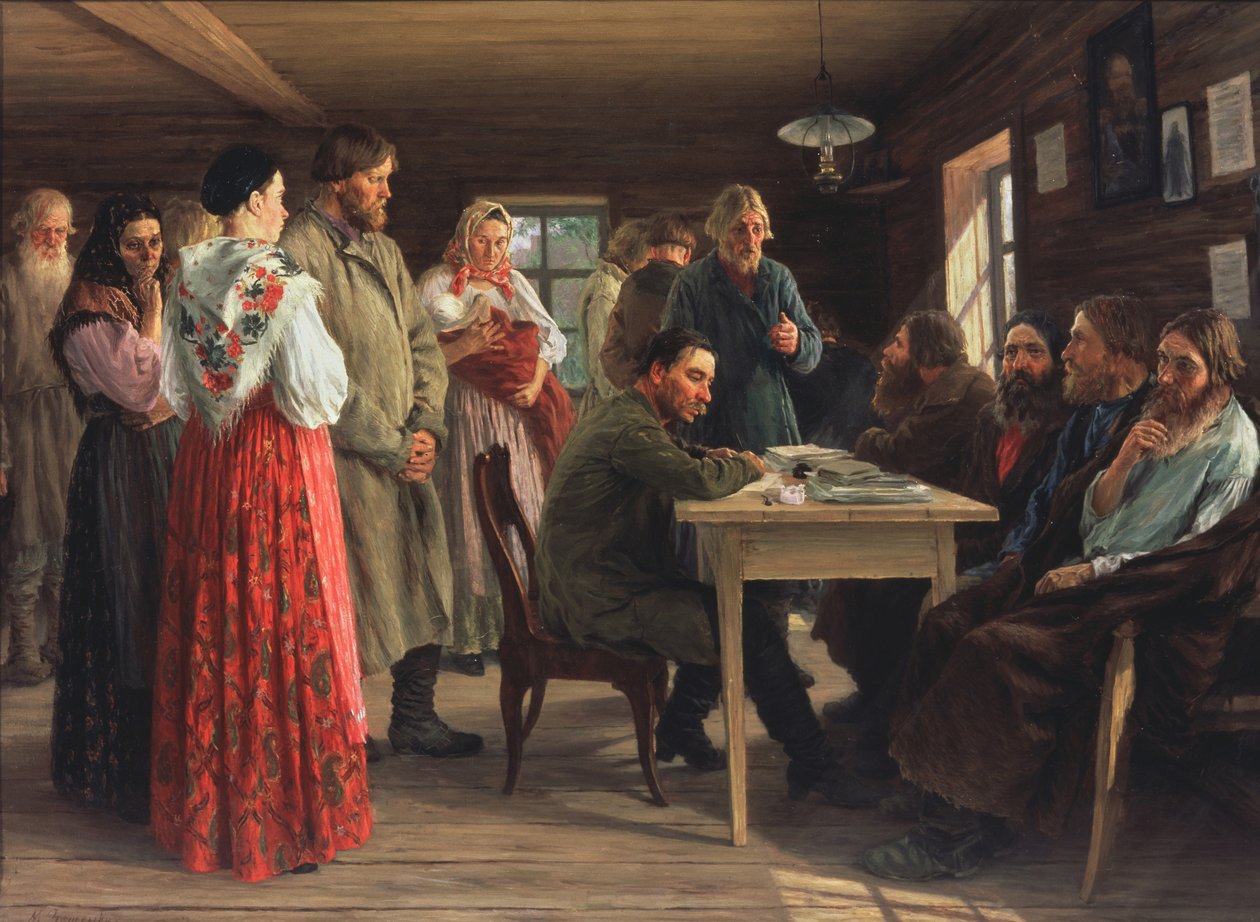 Smírčí soudce, 1888 od Mikhail Ivanovich Zoshchenko