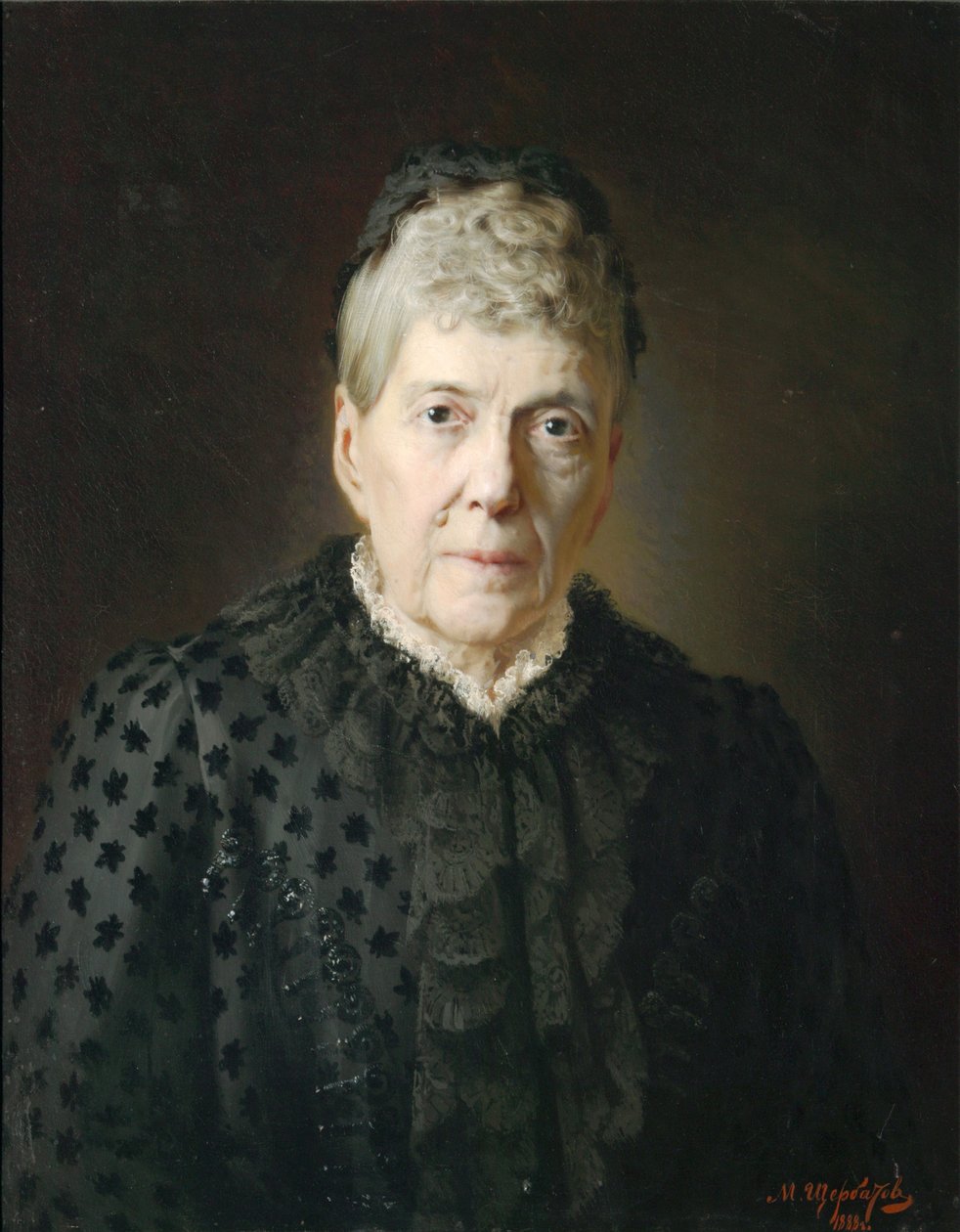 Portrét hraběnky E.L. Kochubei, 1888 od Mikhail Lazarevich Shcherbatov