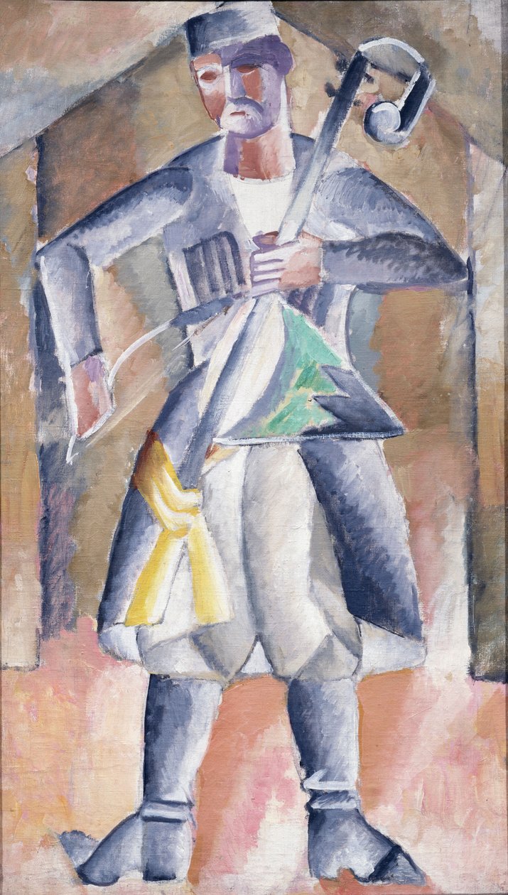 Sas-hudebník od Mikhail Vasilyevich Le Dantyu