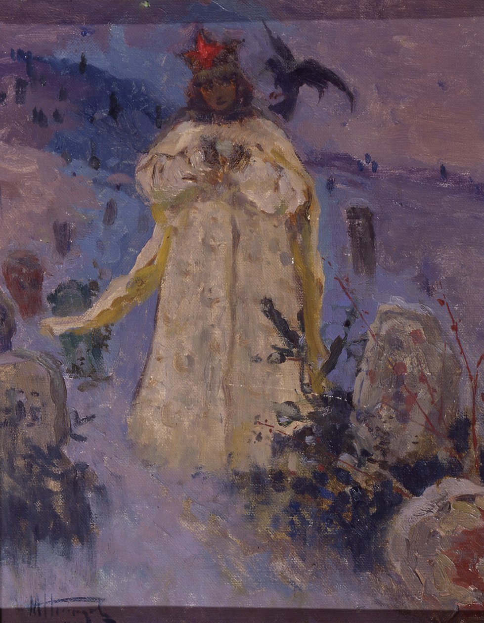 Carevna princezna, 1887 od Mikhail Vasilievich Nesterov